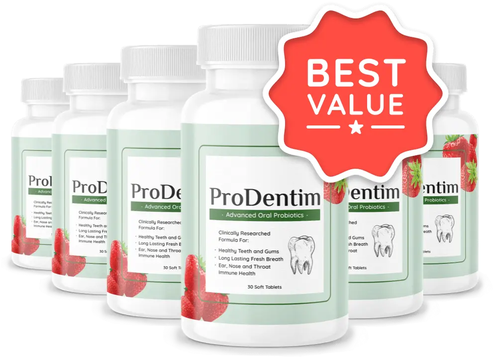 Prodentim Discounted Six Bottles